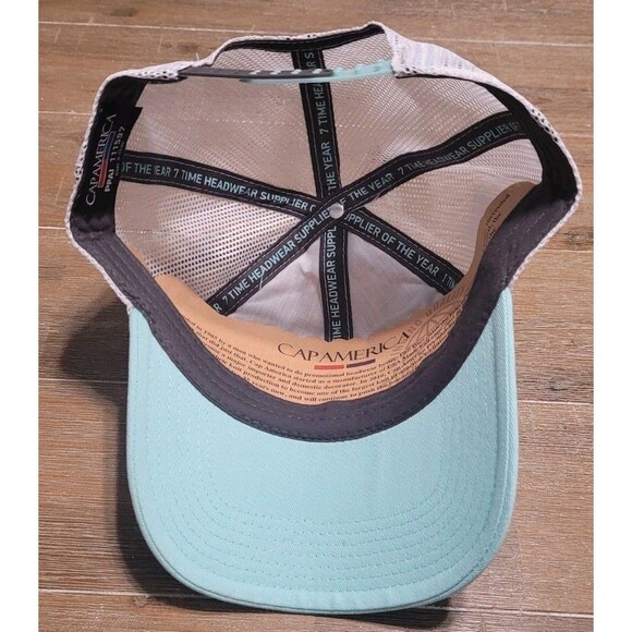 Welcome To Fabulous Las Vegas NEW Blue Gray White Trucker Hat Snapback Cap - Picture 5 of 6